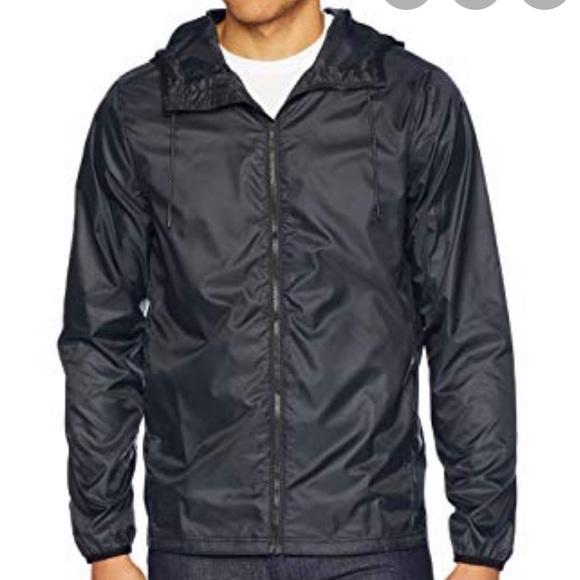 Black Hurley Windbreaker | Poshmark